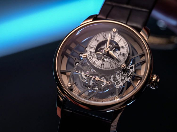 Jaquet Droz تطلق نسخة محدثة من ساعتها المميزة Grande Seconde